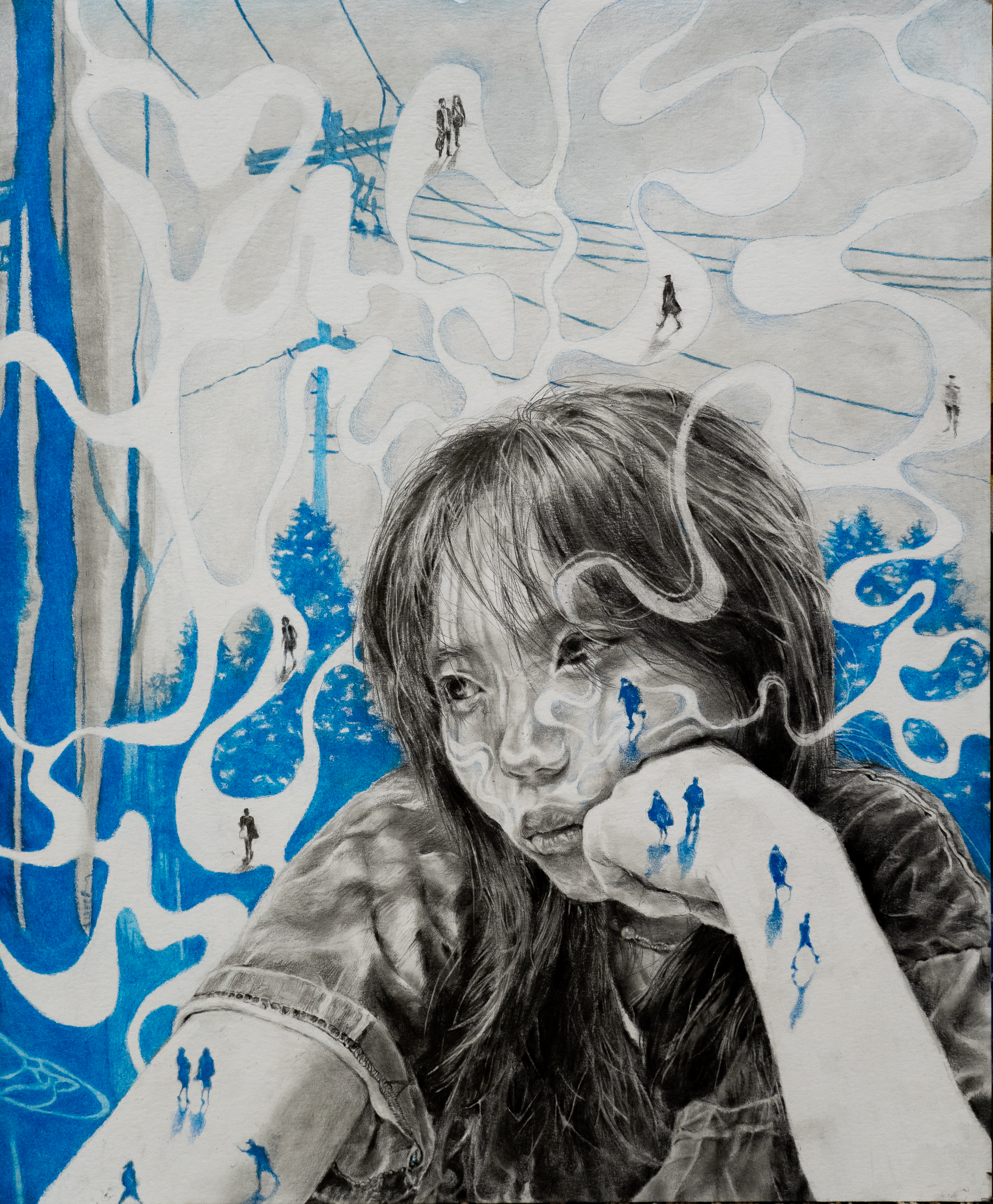 Yours, Ephemerally — mixed media